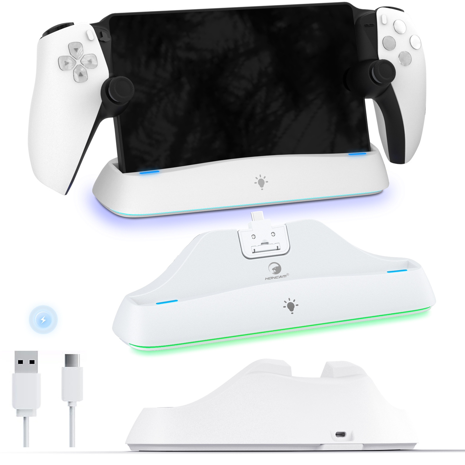 PlayStation Portal handheld console charging base PS5 Portal streaming machine base HC-P3711