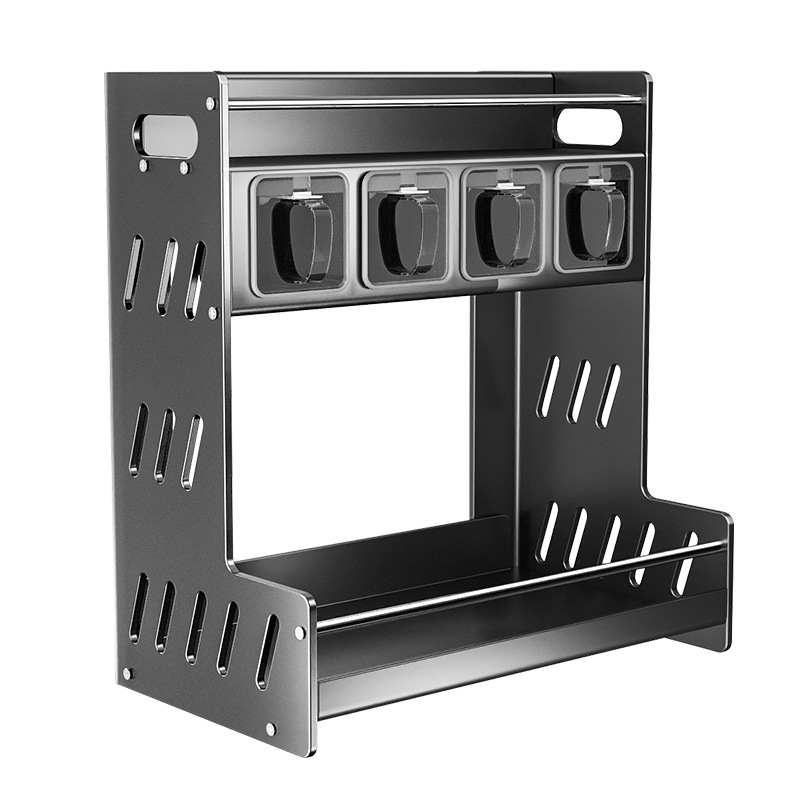 No-installation Kitchen Multi-layer Storage Rack Multifunctional Home Chopstick Knife Rack Seasoning Rack Storage Floor-standing