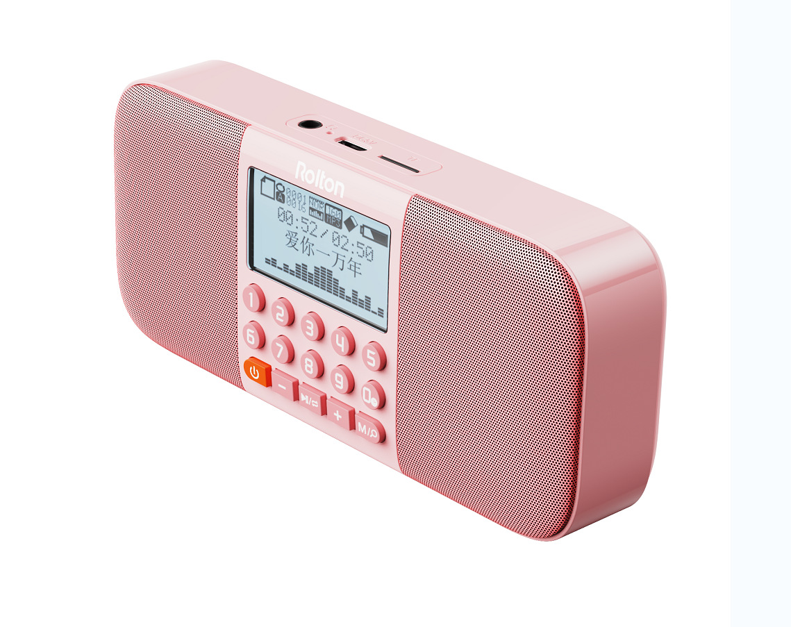 Fangge E800 Bluetooth Speaker Card Player Children's Early Education Machine Primary School English Listening Machine 2024