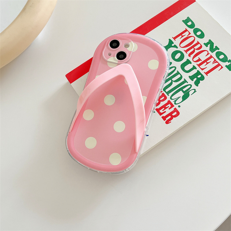 Flip-flop phone case compatible Apple 15 PRO phone case slippers iPhone 12 pro 15 silicone soft case