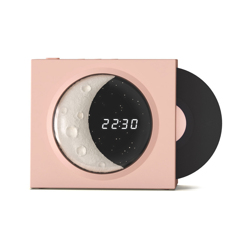 X09 Lan Yue alarm clock Bluetooth speaker wireless outdoor Bluetooth USB moon speaker