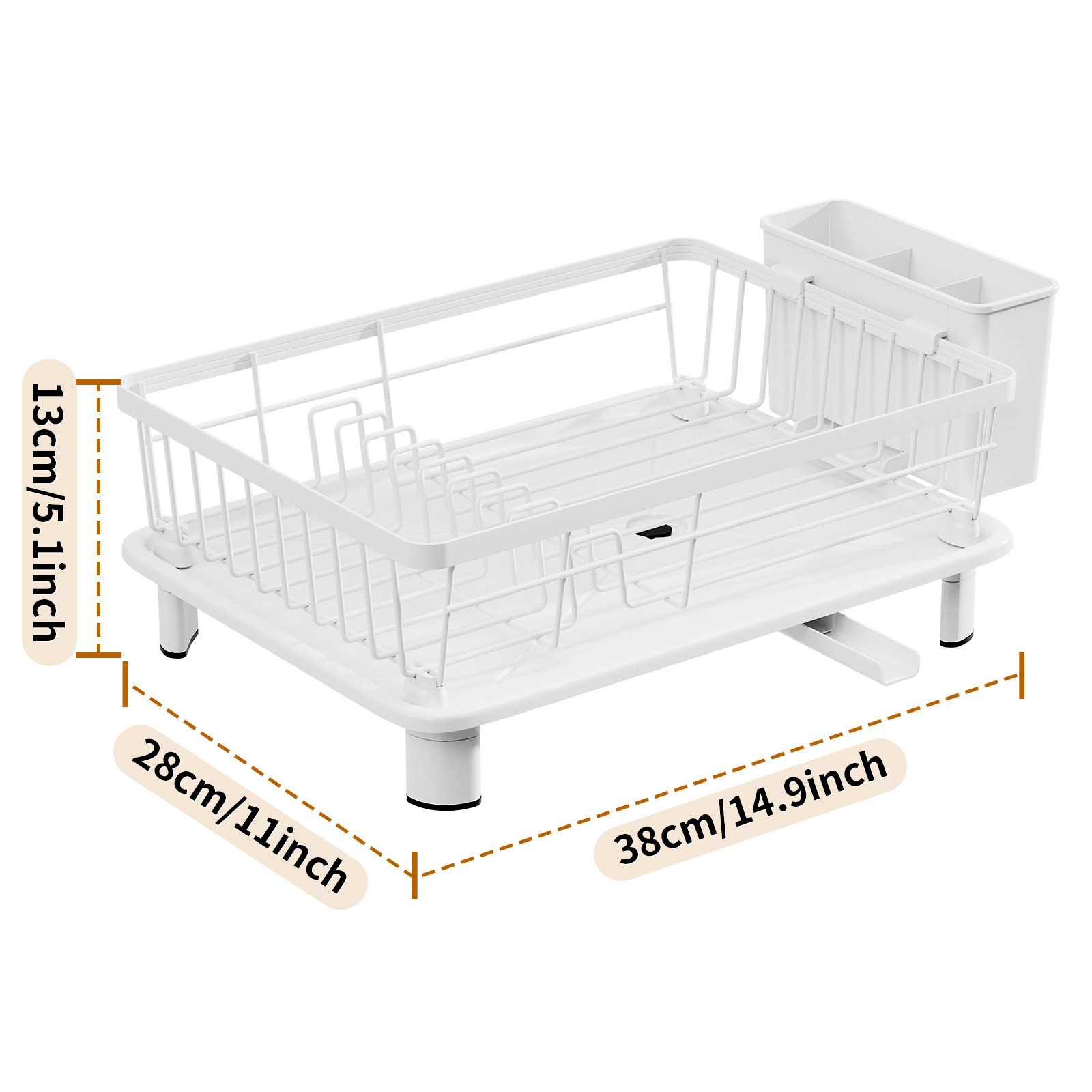 Bowl dish rack kitchen storage rack draining rack storage rack chopstick holder dishcloth rack multifunctional
