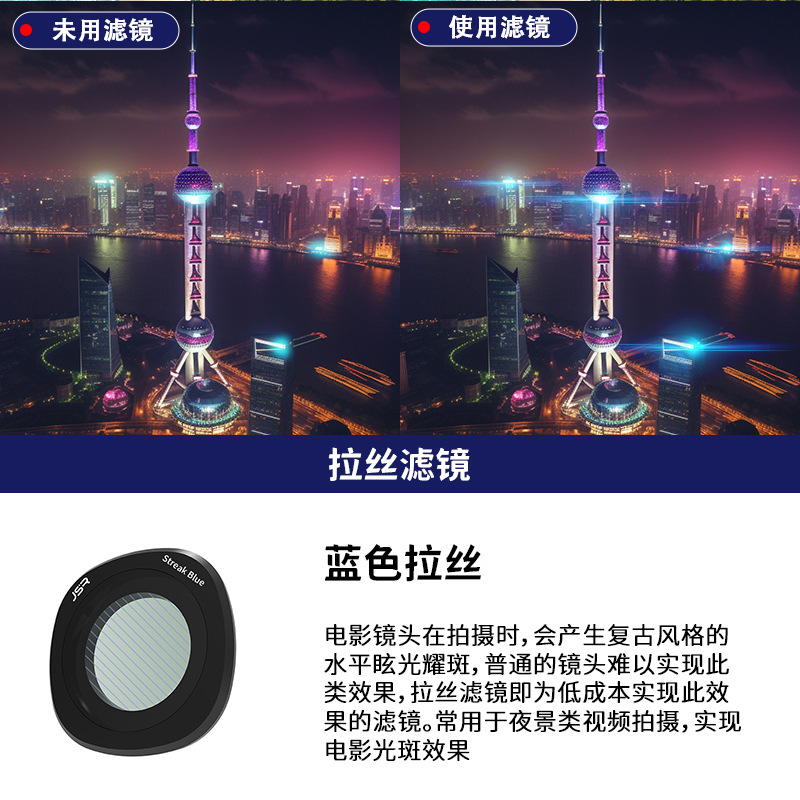 JUNESTAR filter CPL filter ND filter black for DJI NEO 2 drone accessories