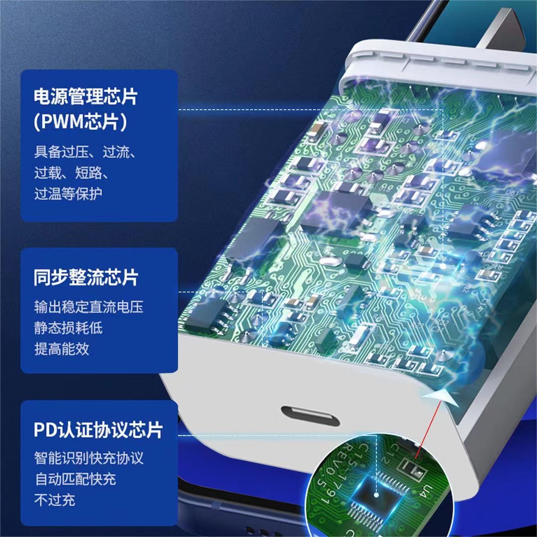 Hong Kong Repair Master PD Charger 3C Certified PD20W Charger Set Type-C Interface Charger Charging Cable