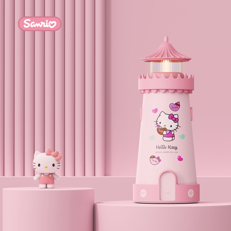 Sanrio Lighthouse Bluetooth Speaker Night Light Speaker Gift Box Company Gift Birthday Gift Practical