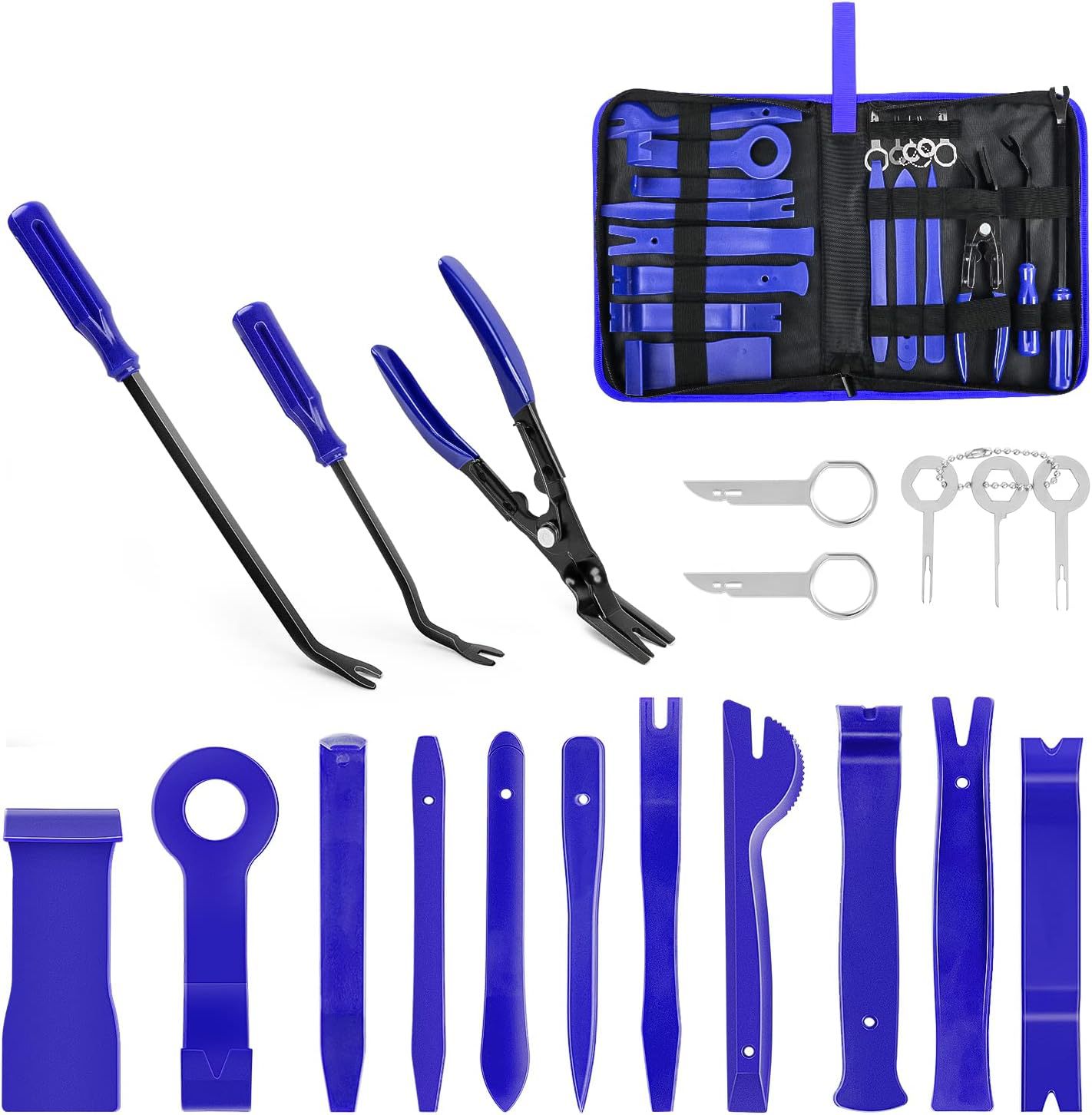 5/12/19/200-Piece Car Audio Modification Disassembly Pry Bar Screwdriver Tool Set