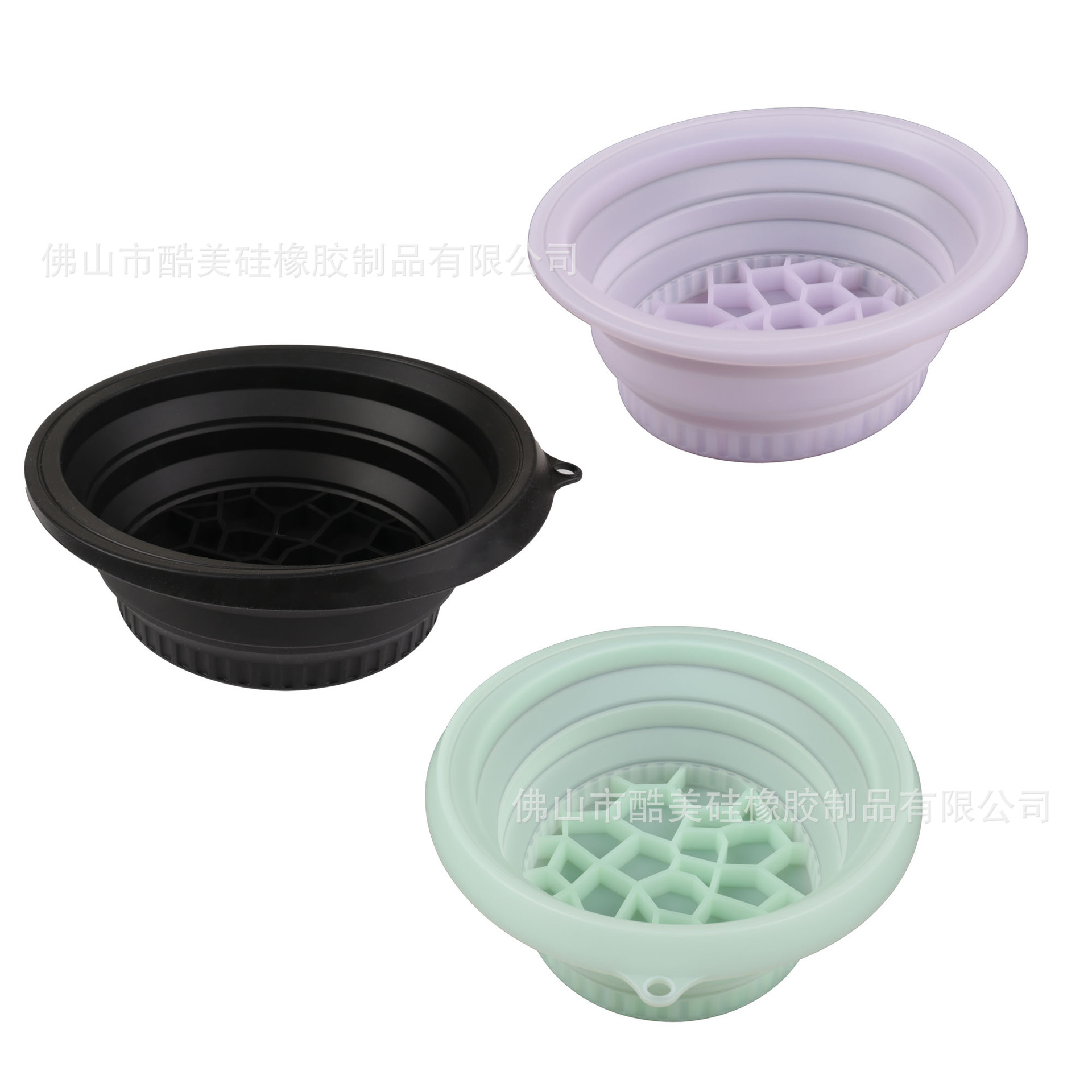New ice compress face basin ice grid beauty tool eyeliner eyebrow assist nose shadow lipstick silicone applicator