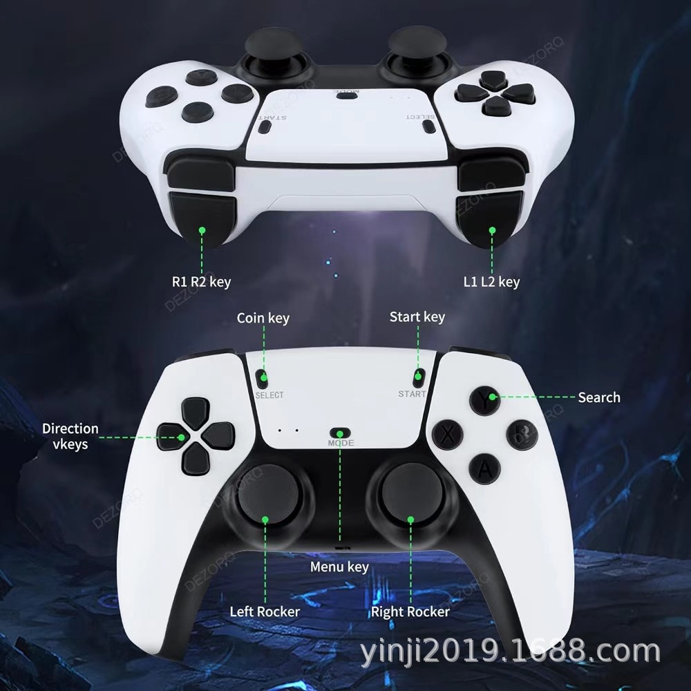M15 Game Console Dual Controller TV Home Mini Game Console Supports PS1 HD TV Game Console