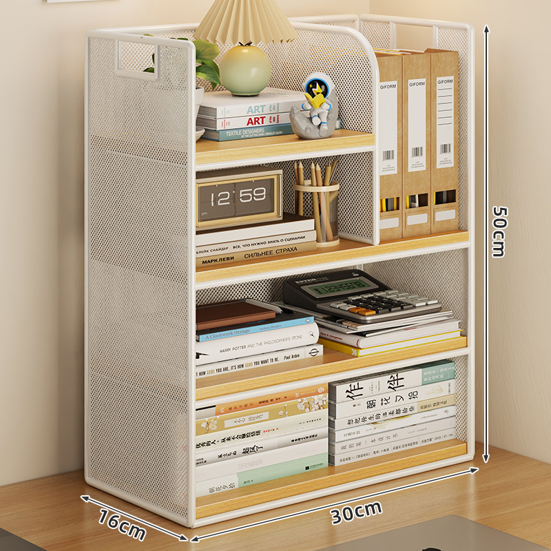 白色四层橡木中号