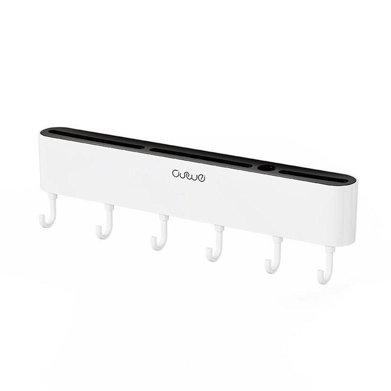 Wall-mounted knife holder, multifunctional kitchen supplies, no drilling, knife storage rack, household knife organizer