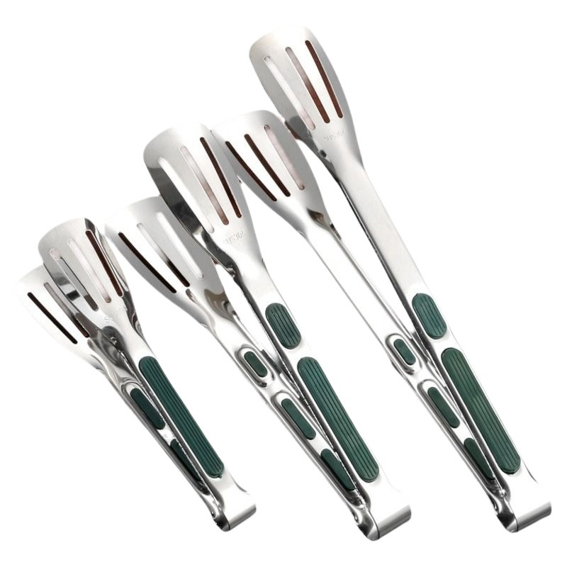 304 thickened stainless steel food clip, anti-scald steak clip, food clip, commercial barbecue grill bread cake clip