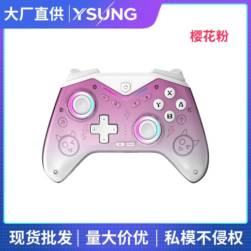 Private Mold SWITCH PRO Programmable Game Controller Switch Glow with Wake-Up Wireless Bluetooth Controller