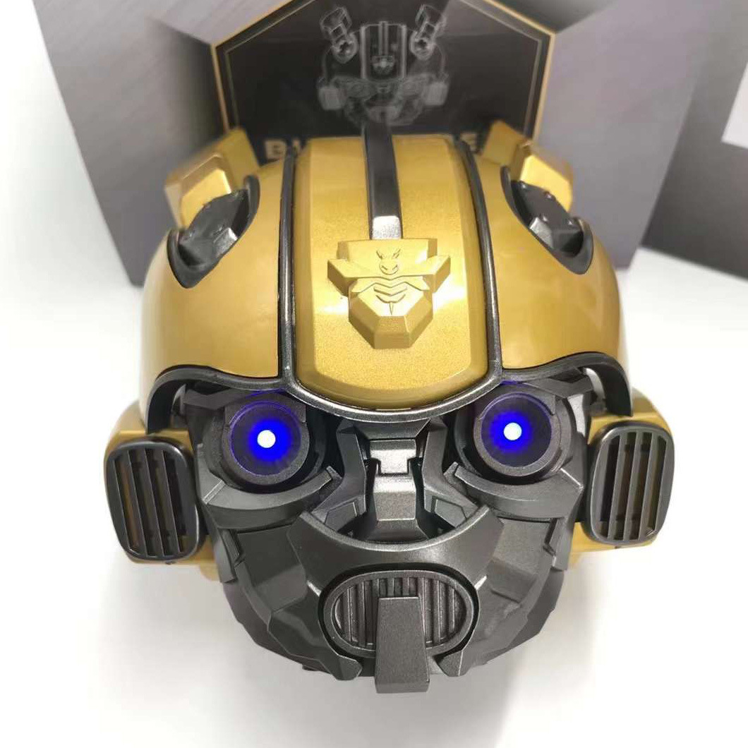 Marvel Spider-Man Iron Man Black and White Samurai Bumblebee Optimus Prime Cartoon Bluetooth Speaker Wireless Audio