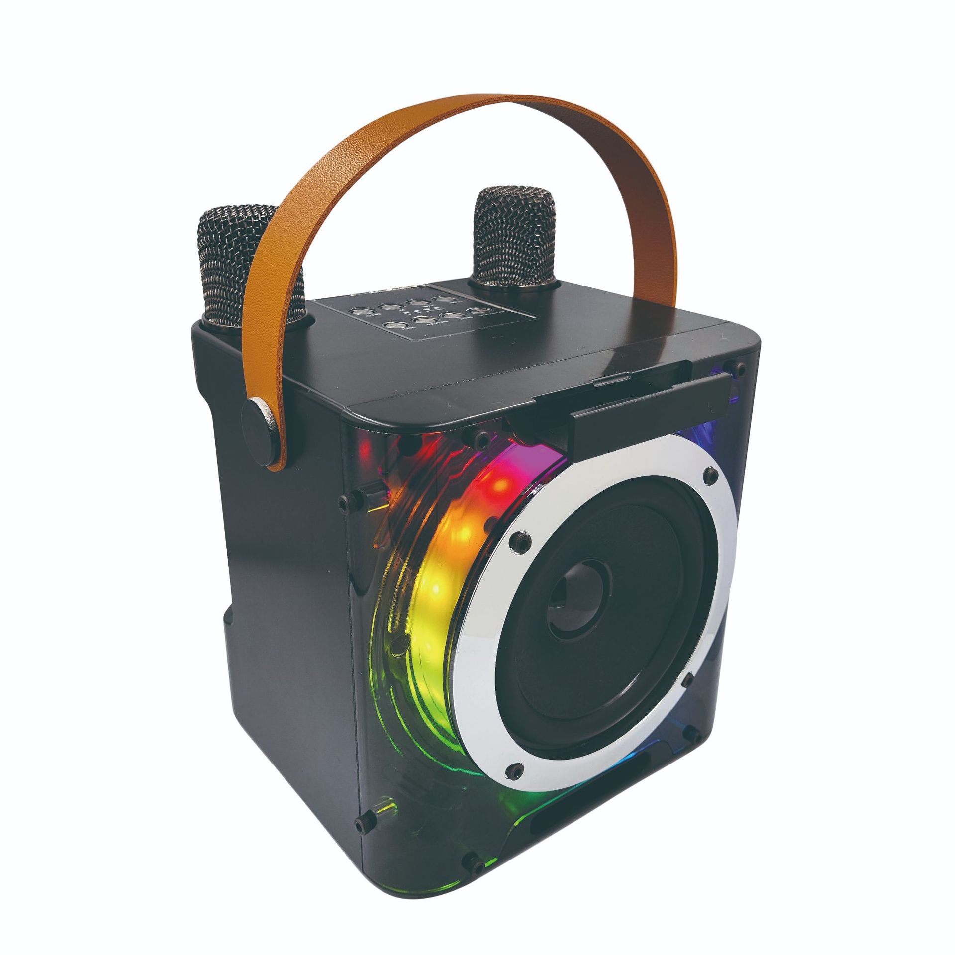 YS223 Bluetooth speaker all-in-one microphone home KTV Bluetooth speaker with microphone wireless home ktv