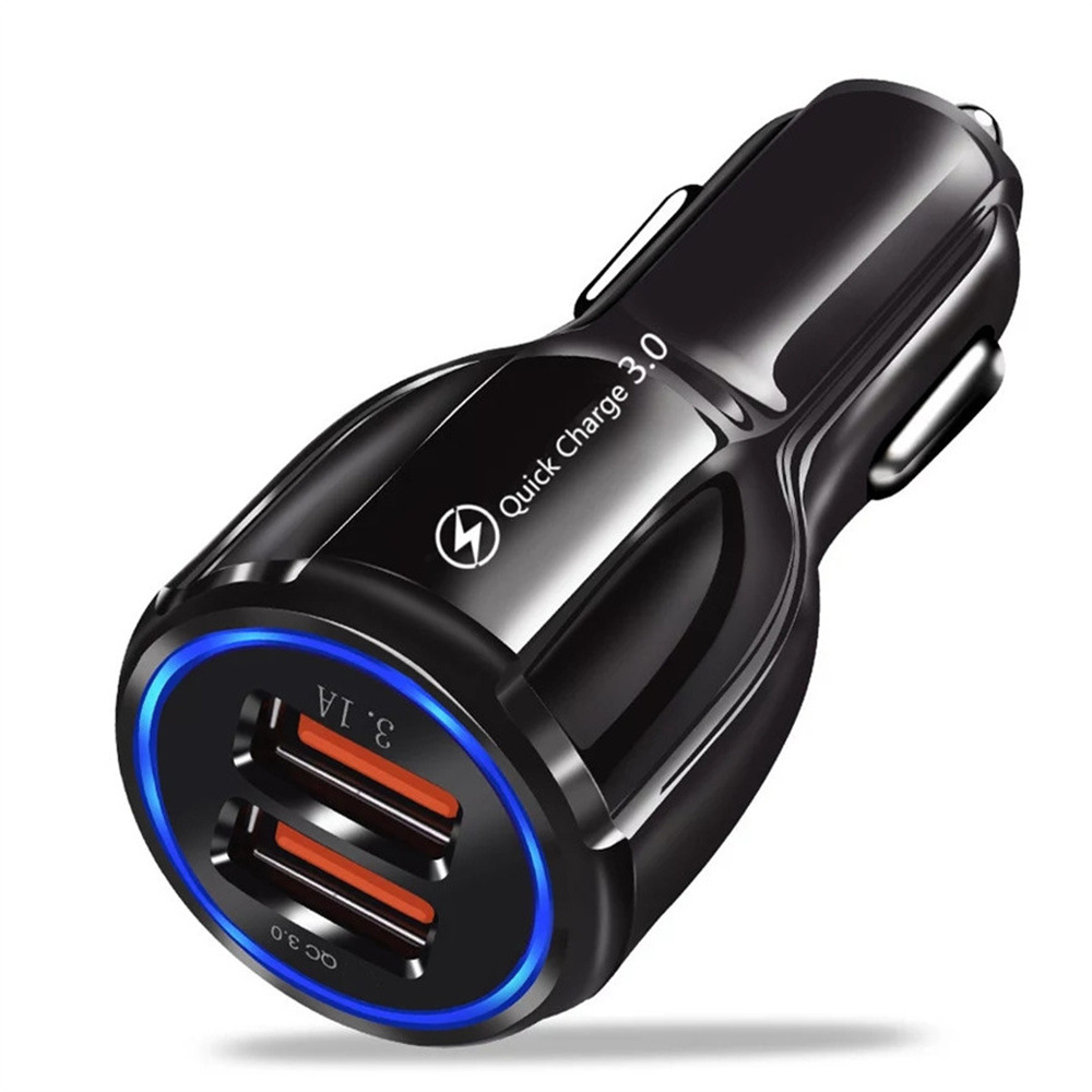 G33-QC3.0+3.1A鸡腿双USB【单线路】 · 白色