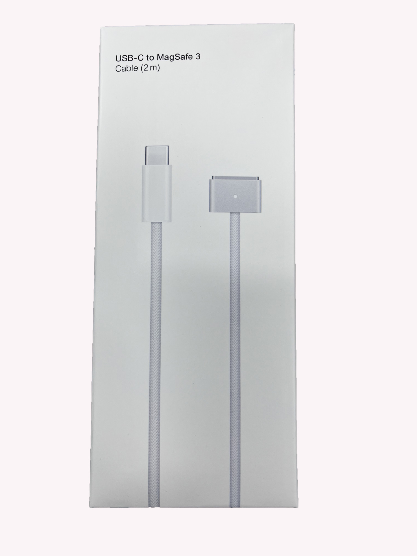 magsafe3磁吸数据线带包装银色