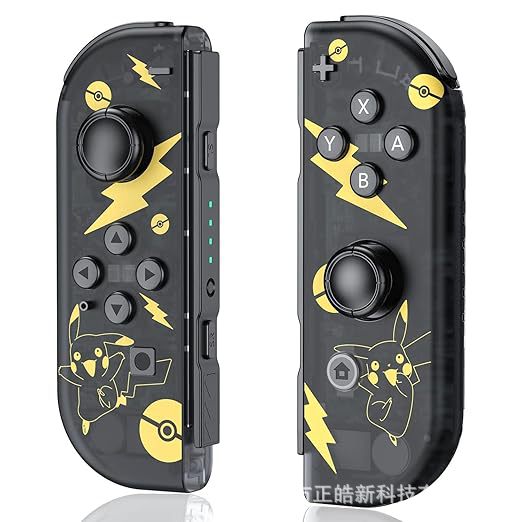 NS2 Switch joycon left and right game controller colorful RGB light effect wake-up 5.2 Bluetooth