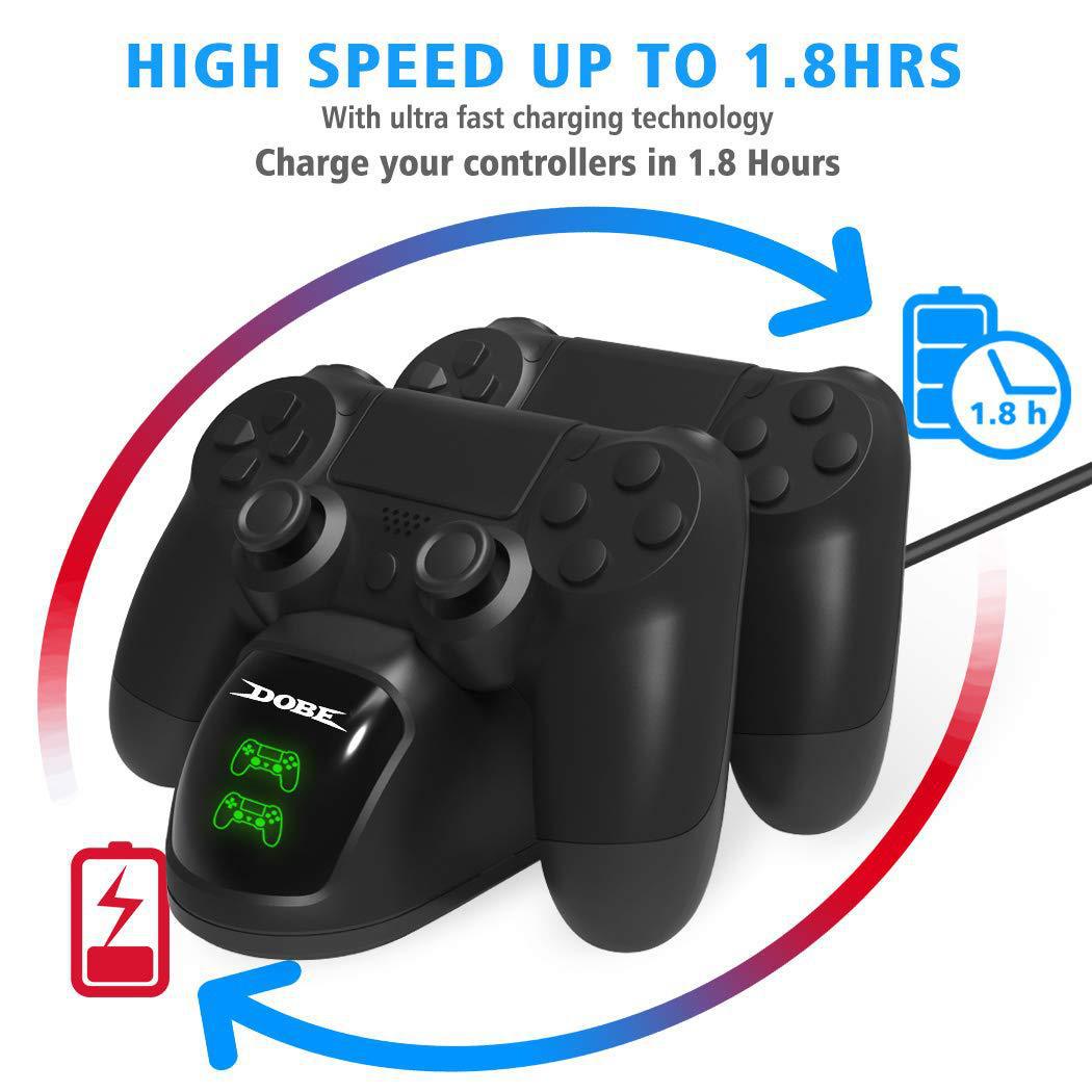 PS4 game handle charging dock dual charge PRO charger with display charging indicator TP4-889 host