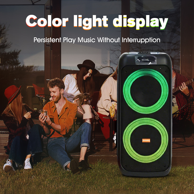 8.5-inch PARTYBOX720 Bluetooth Speaker Outdoor Square Dance Bass Trolley Speaker