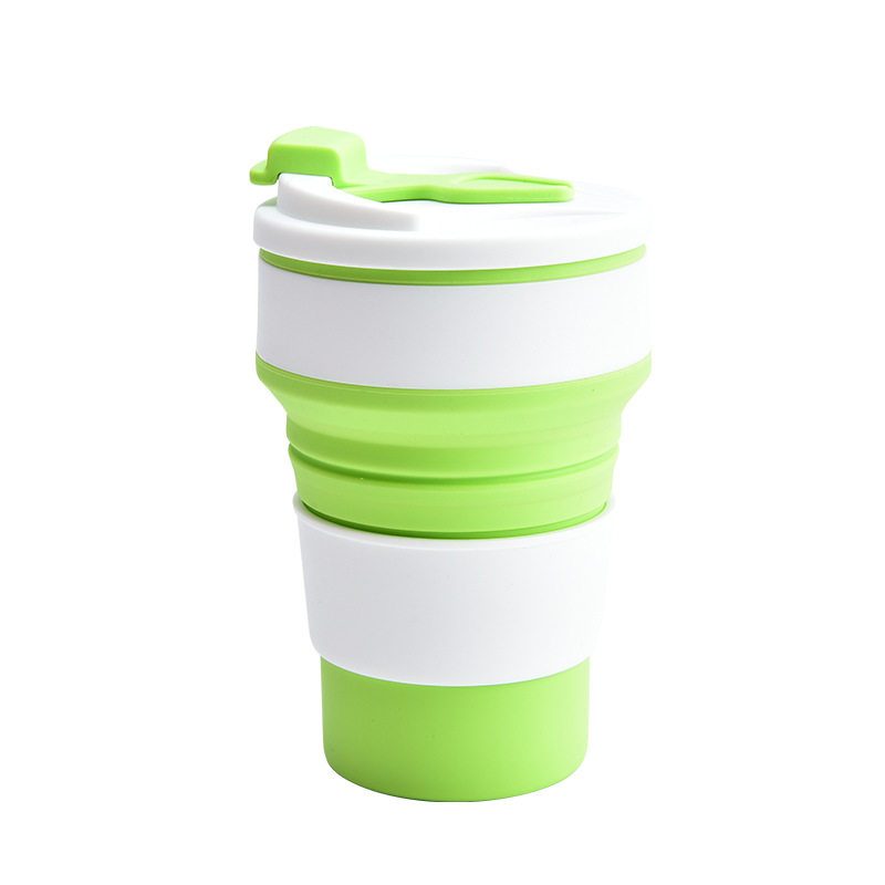 Silicone Water Cup Outdoor Portable Cup Folding Travel Telescopic Cup Foldable