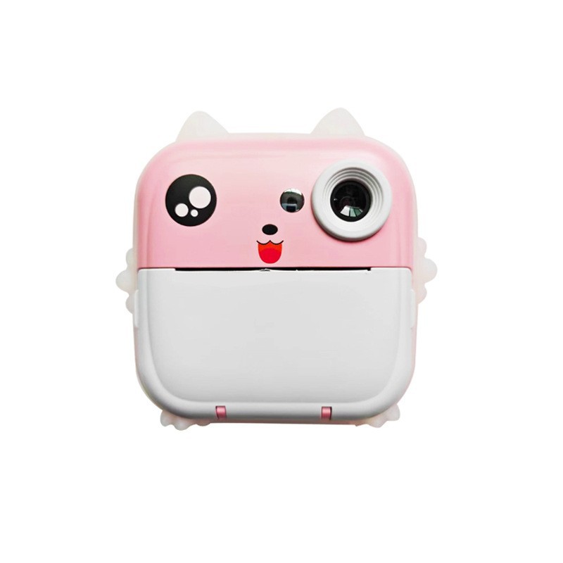 New printing camera children's digital camera instant camera cute cartoon toy mini high-definition printing camera