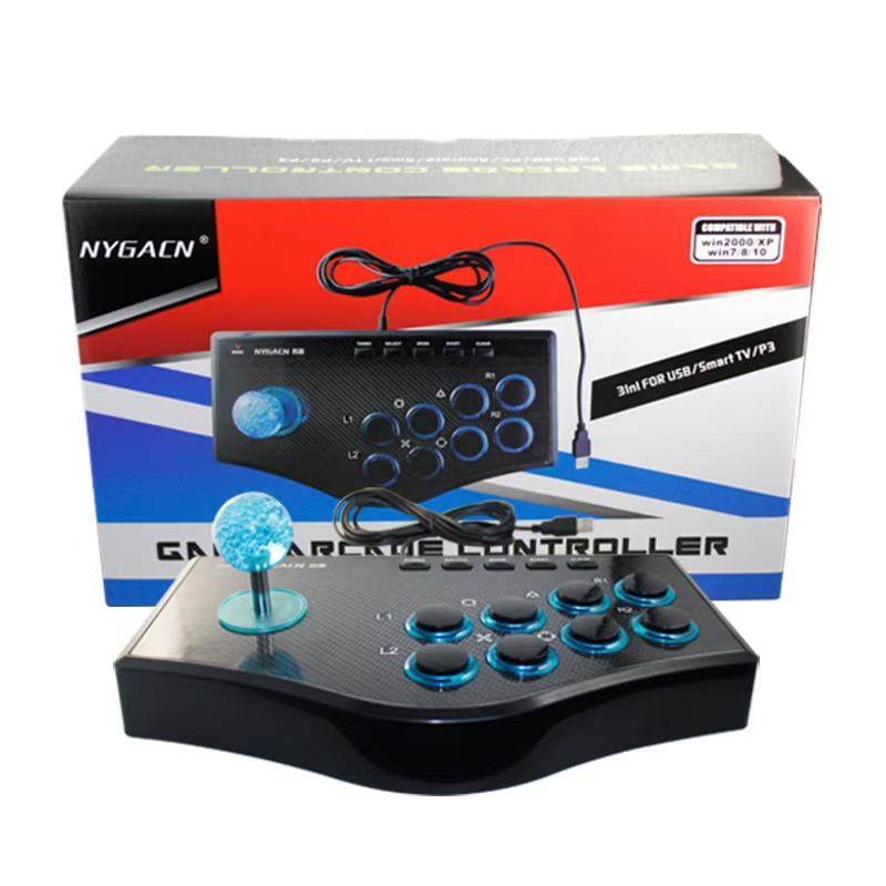 Joystick gamepad arcade computer PS Android phone TV projector USB wired multi-platform universal