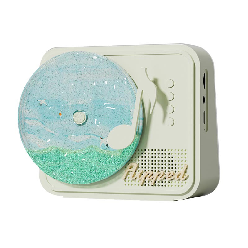 26 New Little Time Quicksand Bluetooth Speaker Wireless Speaker Ambiance Light Sound and Light Integration Stereo Effect