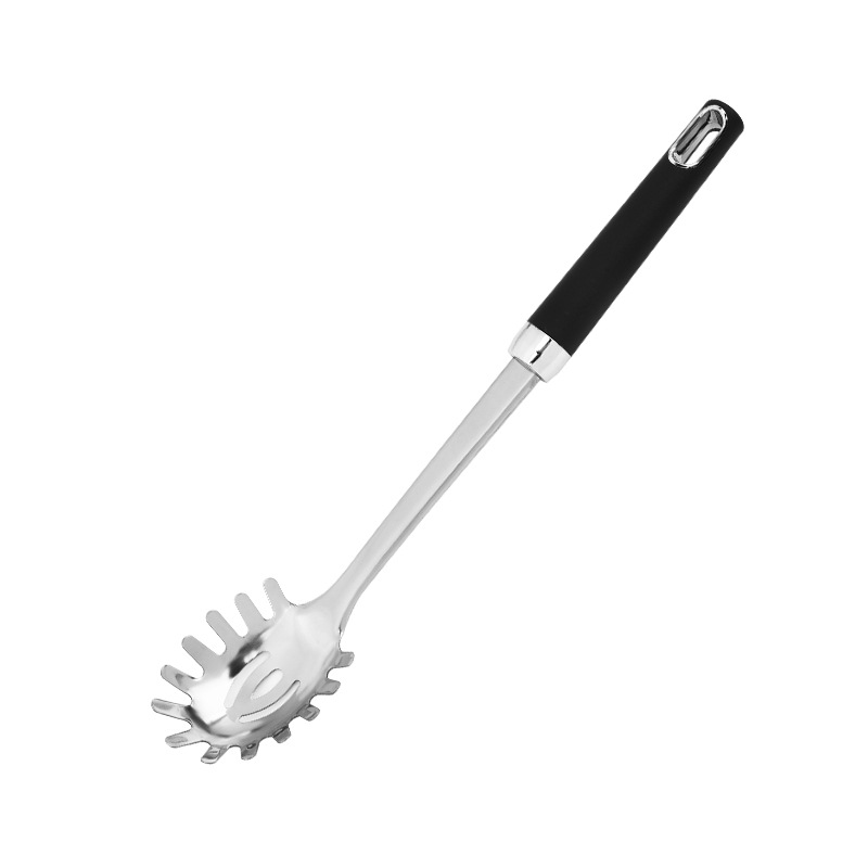 Stainless steel 8-piece kitchen utensil set slotted spoon spatula slotted spatula colander ladle multi-functional household