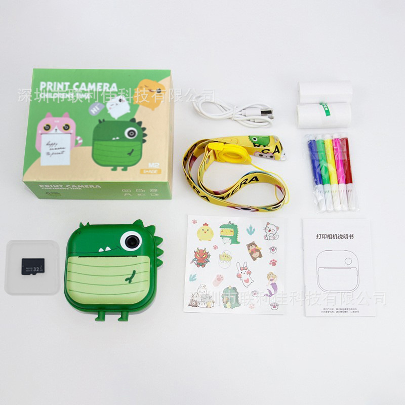 Polaroid camera print photo video instant print support instant print