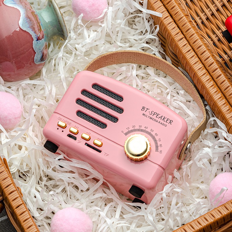 Bluetooth small speaker computer new mini gift novel portable radio mobile card small audio