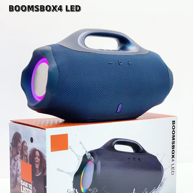 New Big God of War 4 Heavy Bass Boombox 4 LED Generation Wireless Bluetooth Speaker Outdoor Sports Bluetooth Speaker
