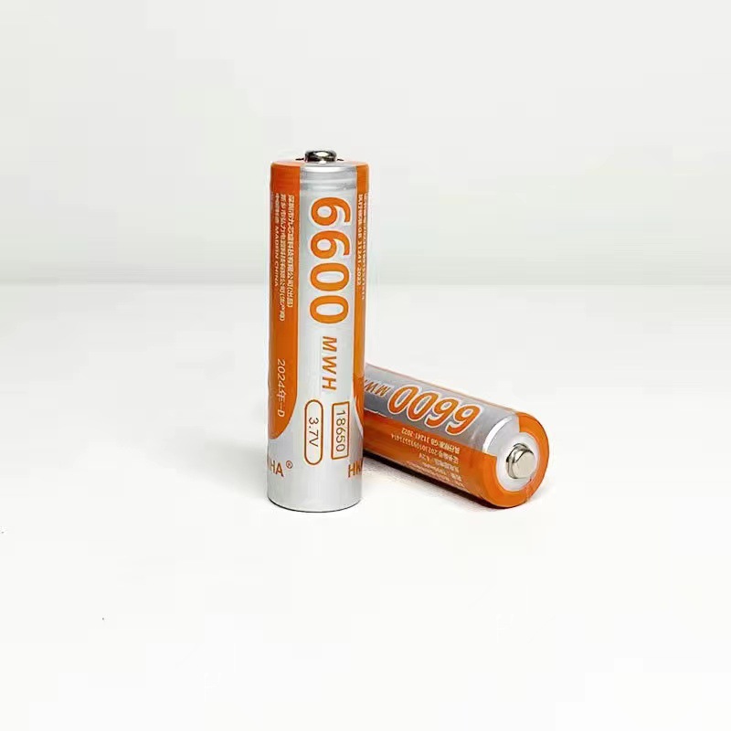 Huibang Original 18650 Lithium Battery Flat Top 3.7V Rechargeable with Protection Board High Capacity for Opera Player and Radio