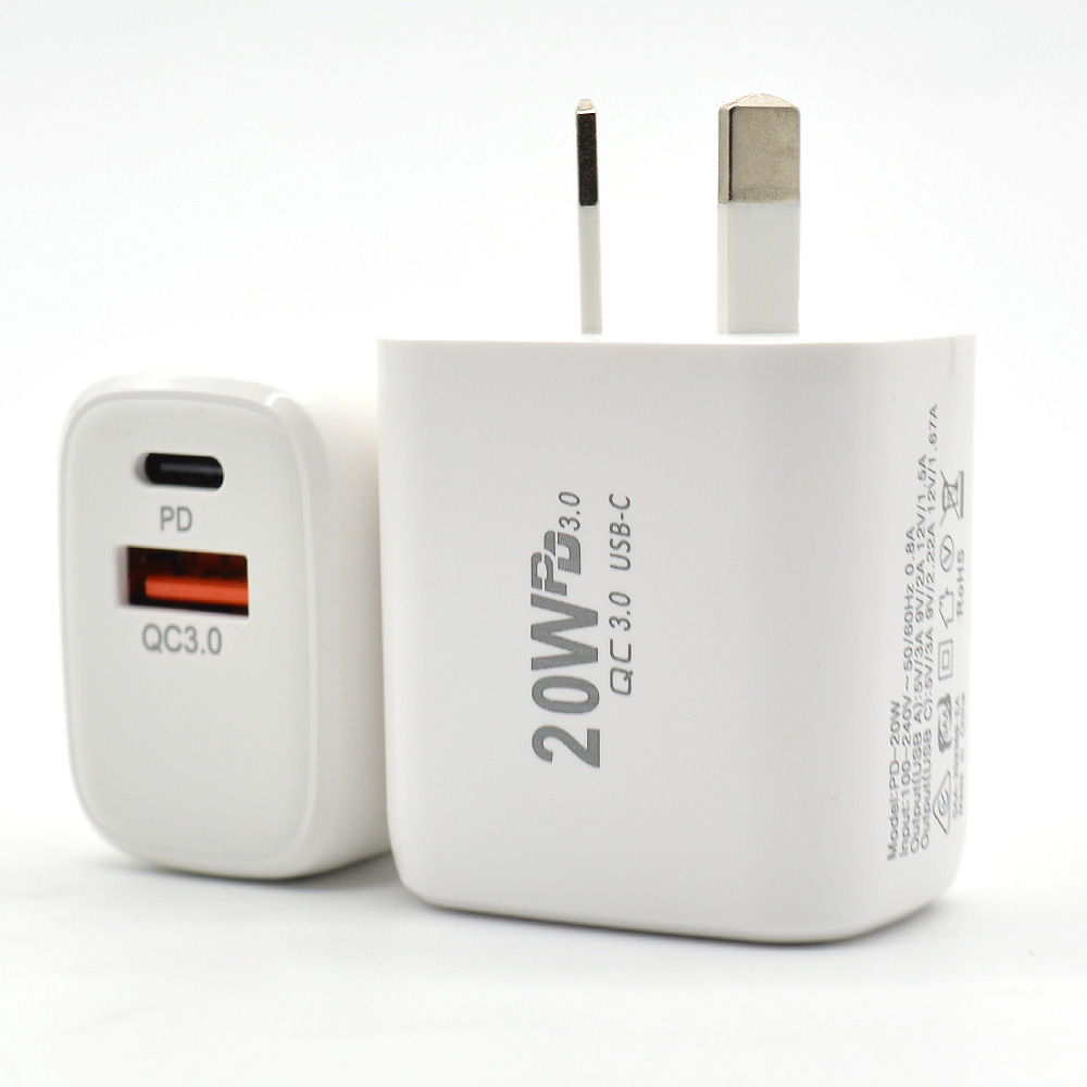 Dedicated 30W Multi-Port Charger USB Multi-Port PD Fast Charging QC3.0 Multi-Port Charging Head Fast Charging Charging Head