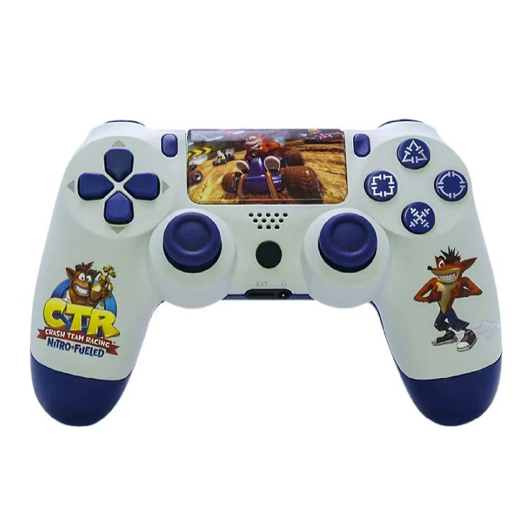 P4 controller wireless Bluetooth controller P4 game controller six-axis dual vibration with light S4 scheme stable