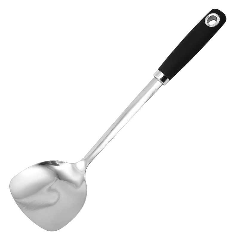 Stainless steel spatula cooking spoon spatula potato masher kitchen supplies household spoon set non-stick pan