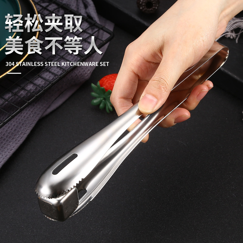 304 stainless steel food clip shark clip bread clip barbecue clip steak clip grilled meat kitchen household food clip