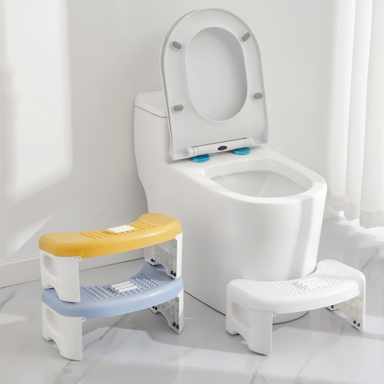 Office Footrest Stool Anti-Leg-Crossing Toilet Stool Foot Stool for Home Use Toilet Foot Stool