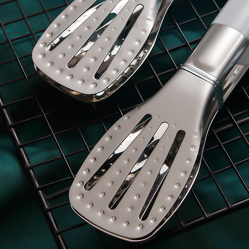 304 stainless steel anti-scald food clip anti-slip food clip kitchen baking clip barbecue clip meat clip