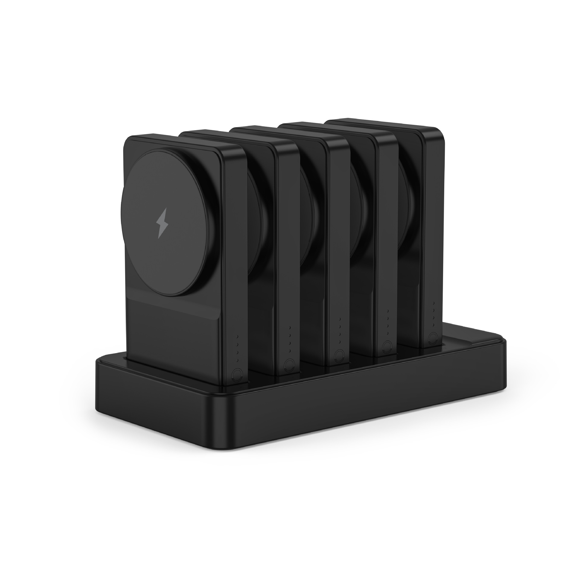Scan-free shared mobile phone magnetic power bank PD20W output USB-A-C one-to-ten fast charging magnetic sharing