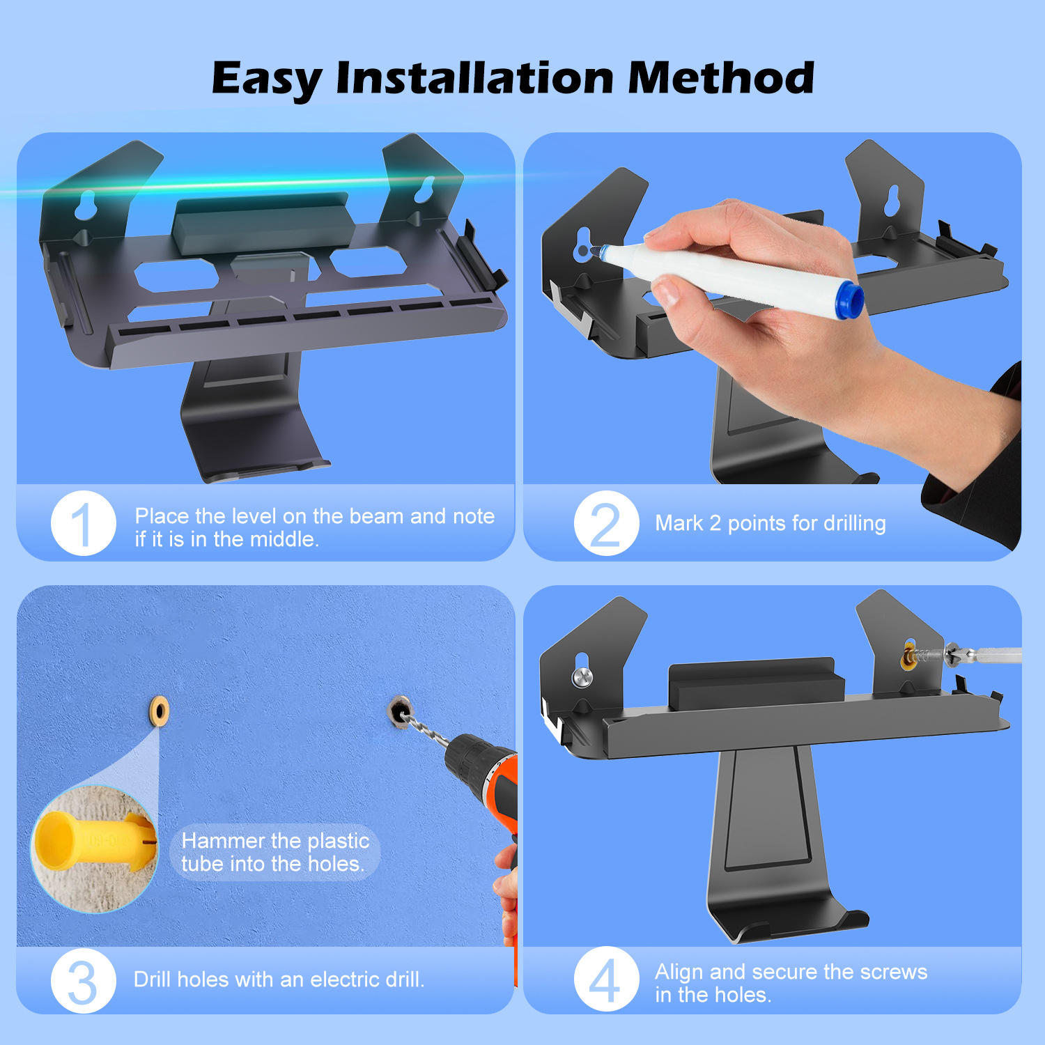 New Switch 2/Switch/Oled universal wall mount hardware bracket with game card slot supports Pro handle