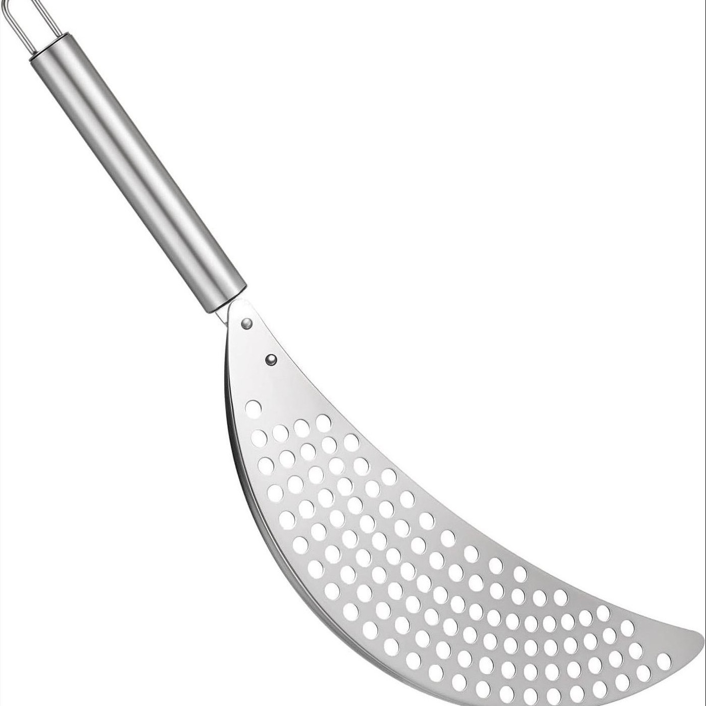 Stainless steel strainer baffle filter kitchen gadget pot edge slag removal vegetable strainer washing basin