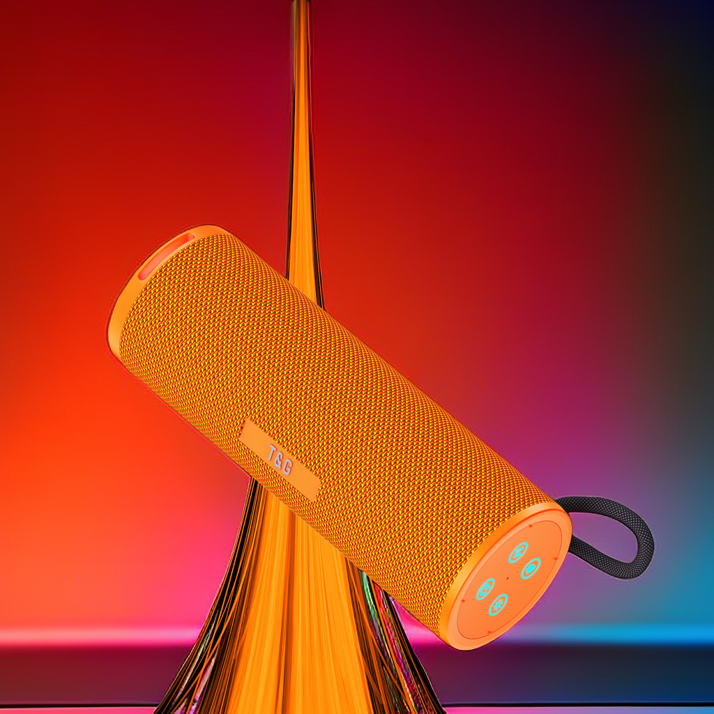 New TG421 Atmosphere Light Bluetooth Speaker Portable Wireless Subwoofer Audio High Power Mini Speaker