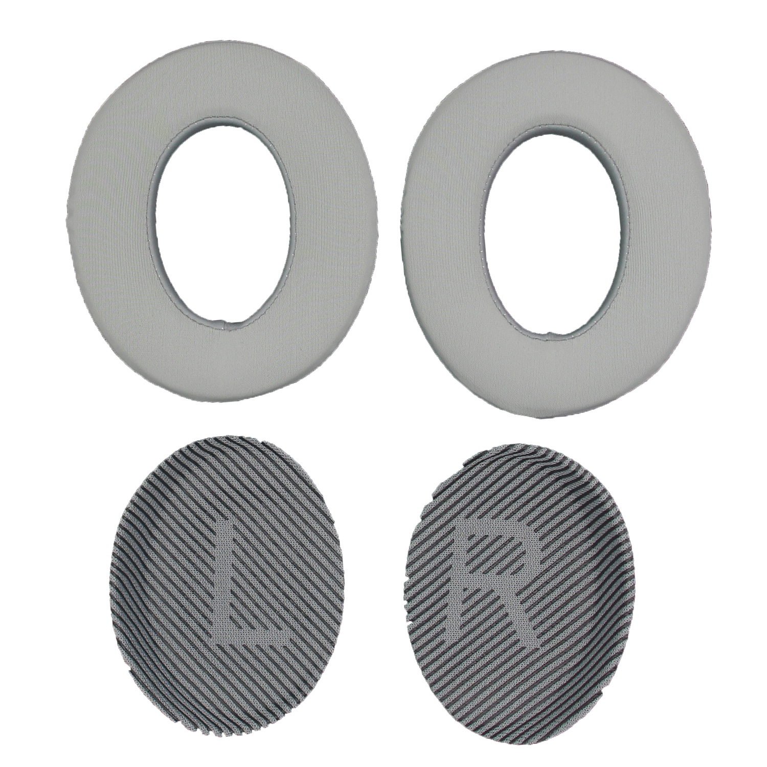 QC35凝胶灰色耳套+灰色垫LR垫棉棉