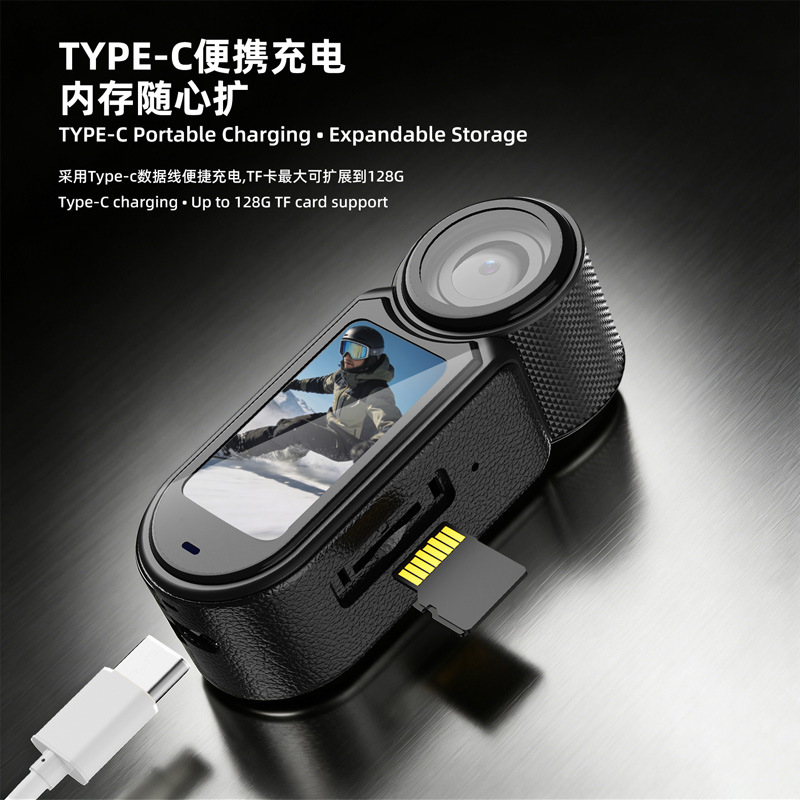 Thumb Camera Outdoor Travel Recording HD Digital CCD Camera Magnetic Mini Camera Student