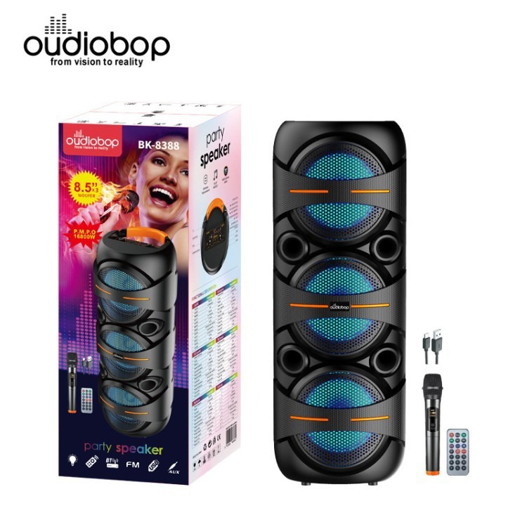 Export Outdoor Dual 12-inch Bluetooth Speaker Loud Volume Portable Square Dance Wireless Mic K Song Speaker