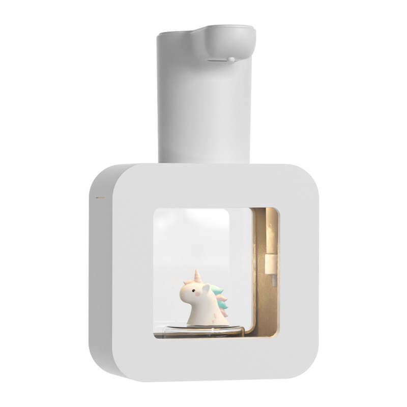 R01 Pet Cube Foam Soap Dispenser Smart Waterproof Touchless Soap Dispenser Automatic Induction Soap Dispenser for Kids