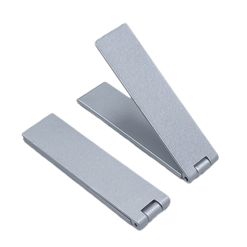Metal One-line Foldable Phone Stand Thin Light Mini Back Sticker Stand Multifunctional Flip Desktop Stand