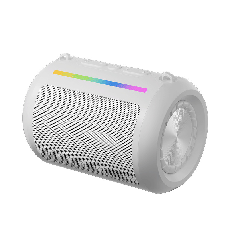 Portable home Bluetooth speaker small steel cannon supports TF card USB desktop wireless loud small speaker