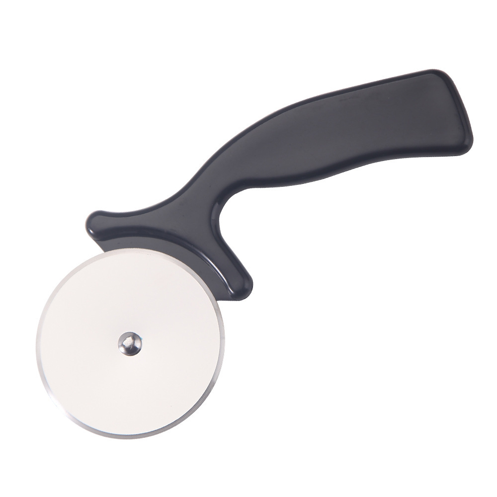 Stainless Steel Pizza Cutter Baking Tool Pancake Cutter Dough Divider Kitchen Round Rolling Knife