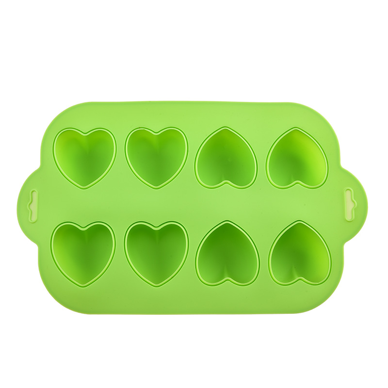 High temperature resistant silicone baking cake mold love swan chocolate pastry baking mold DIY baking tool